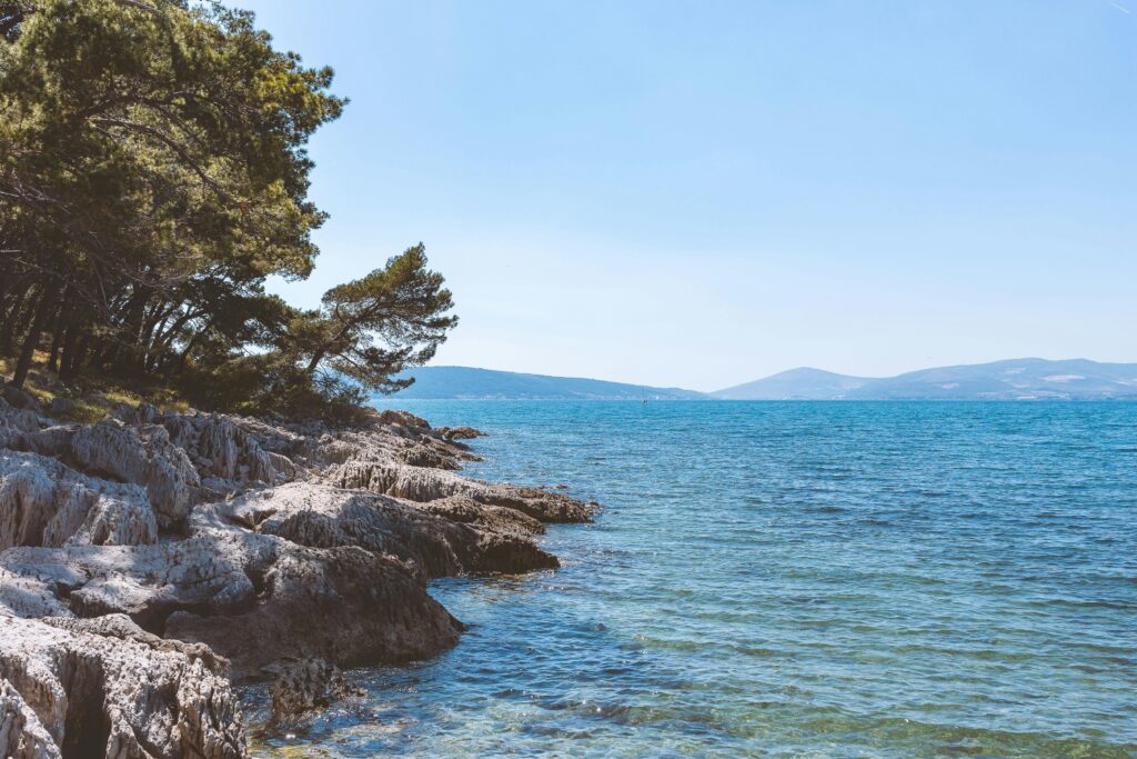 Paysage paisible qui détend pour combattre de stress